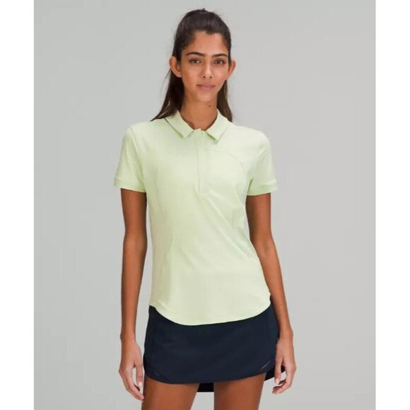 Quick-Drying Short Sleeve Polo - Creamy Mint